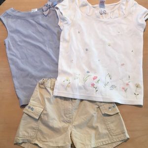 Gymboree size 9, 3 piece set ECU. Wildflowers